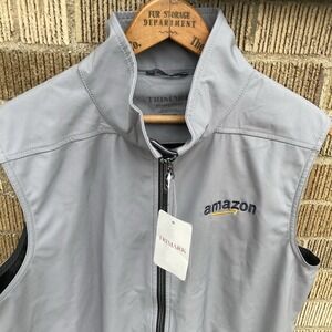 Amazon Fan Apparel Logo Vest Women's XL Branded Company Promotional Vest